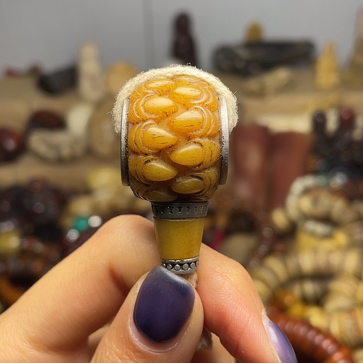 手串/手链牛骨微瑕吞金兽三通