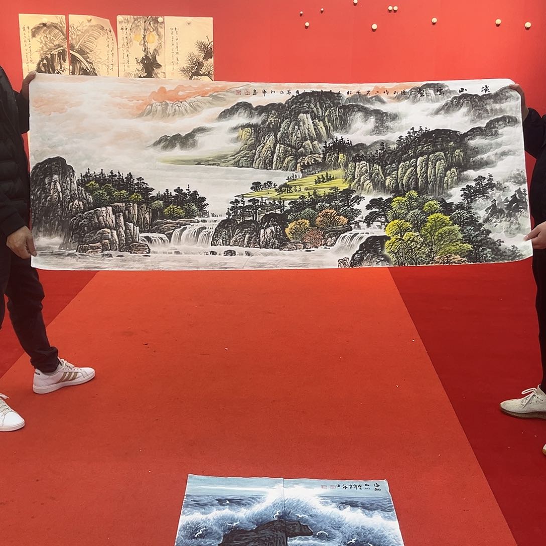 国画手绘作品欣赏作品