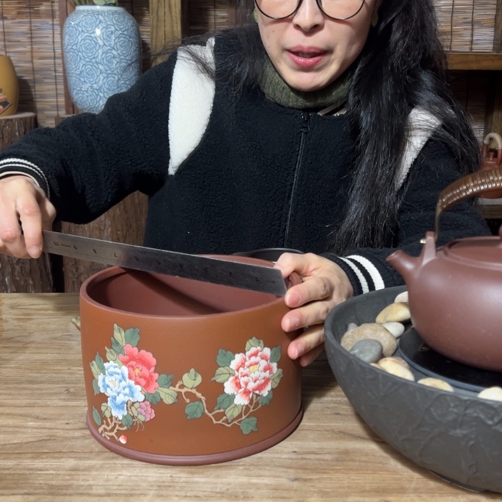 紫砂茶叶盒443333333333333