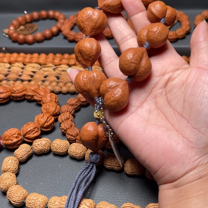 核桃野生核桃精品手串小手持