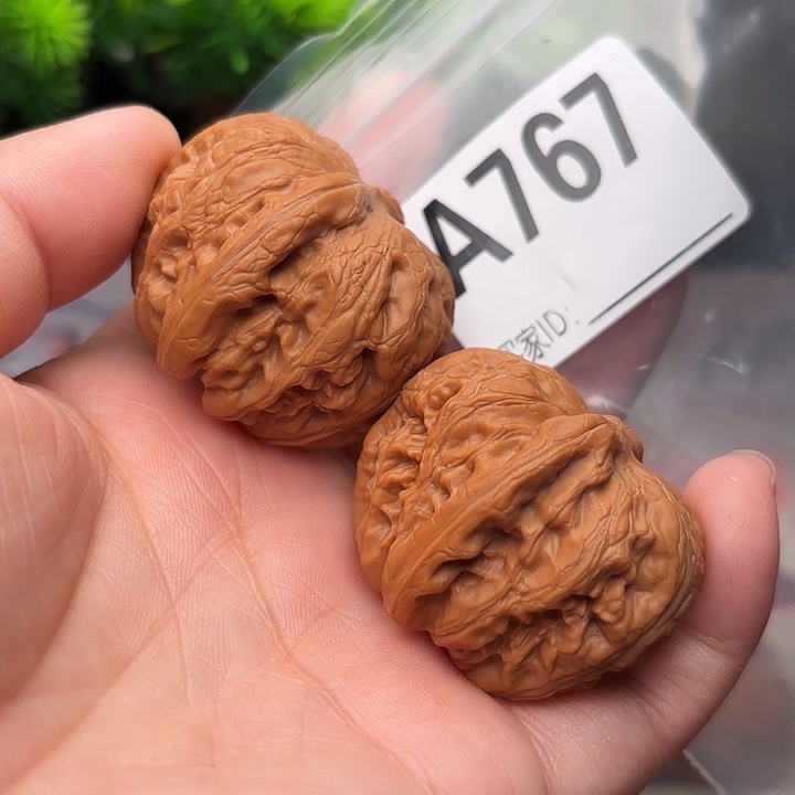 把件桃核核桃元宝39