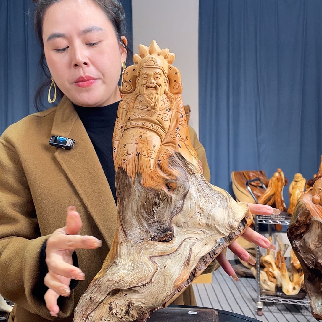 柏木（崖柏）随型摆件