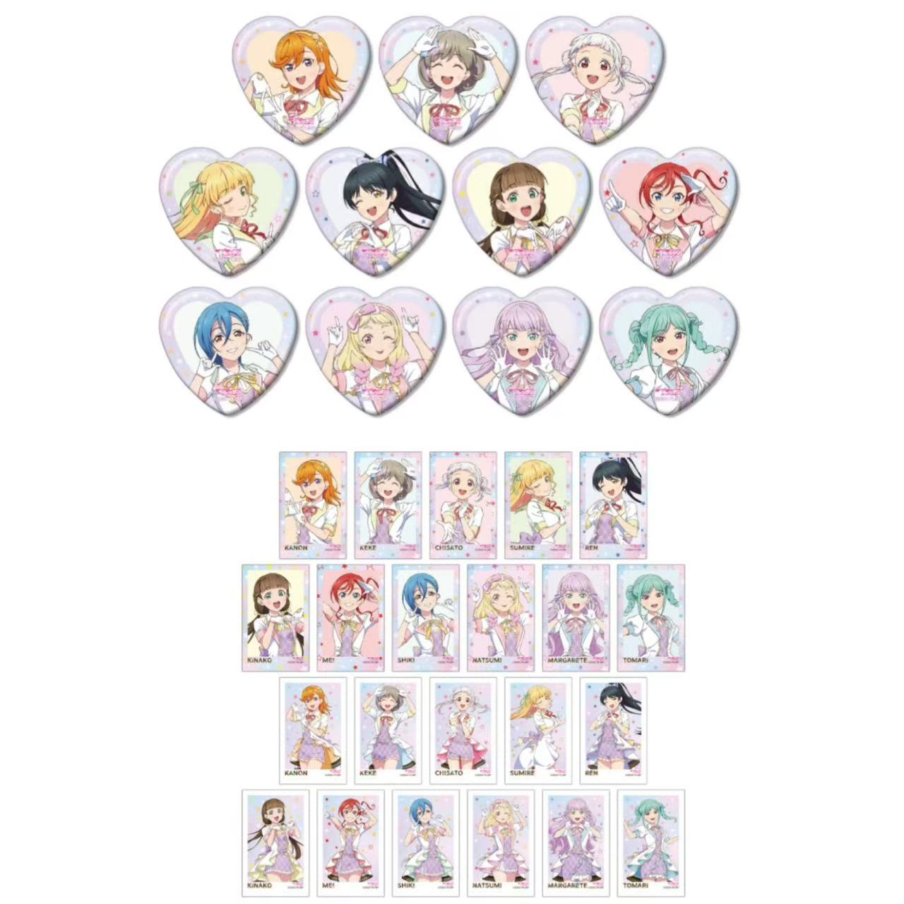 【LoveLive】Liella星团有乐町MIRACLE NEW STORY心吧唧小卡拍立得