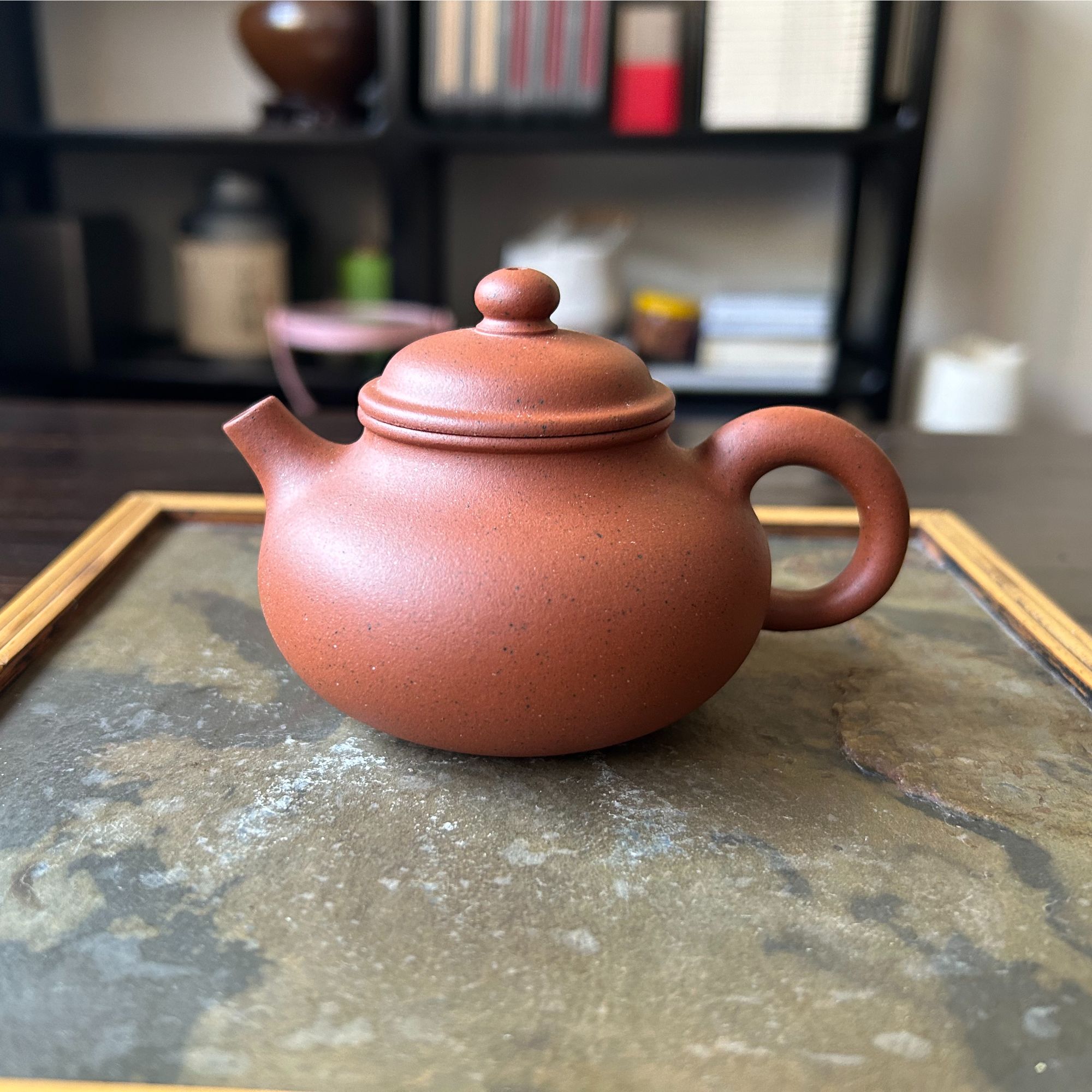 黄龙山老红泥容天135cc、半手工