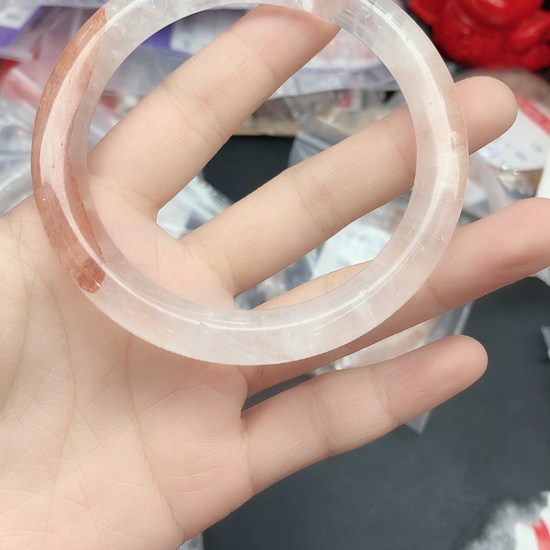 水晶手镯未镶嵌94（62；发发发）