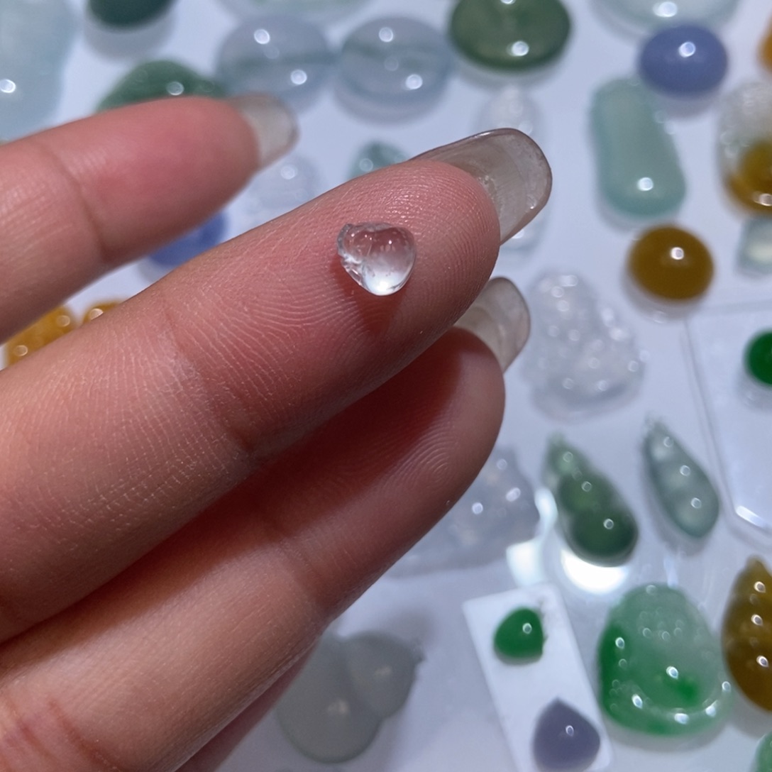 未镶嵌定制翡翠翡翠5.4/5.4/3.2