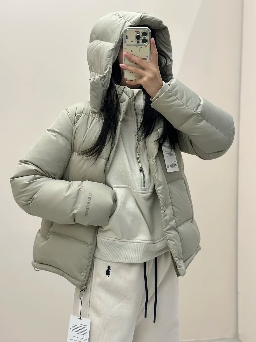 【反季】lu家五格泡芙鹅绒服【一模一样】