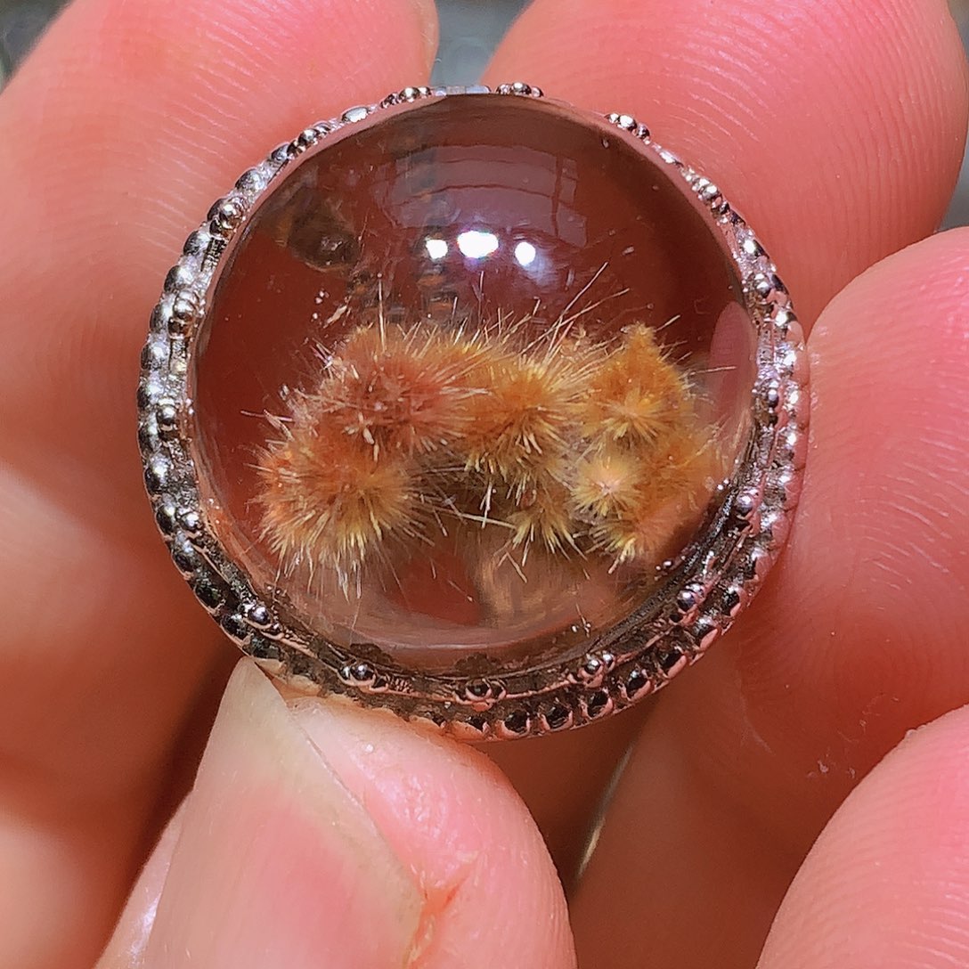 银S925镶嵌水晶珠宝半成品定制款