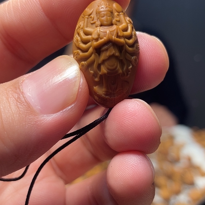 橄榄核吊坠橄榄核