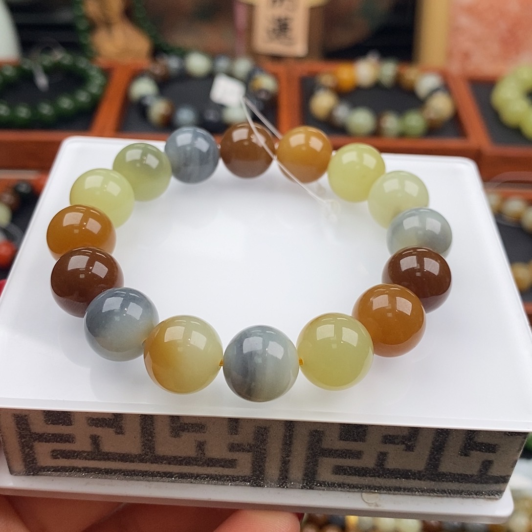 和田玉手链未镶嵌