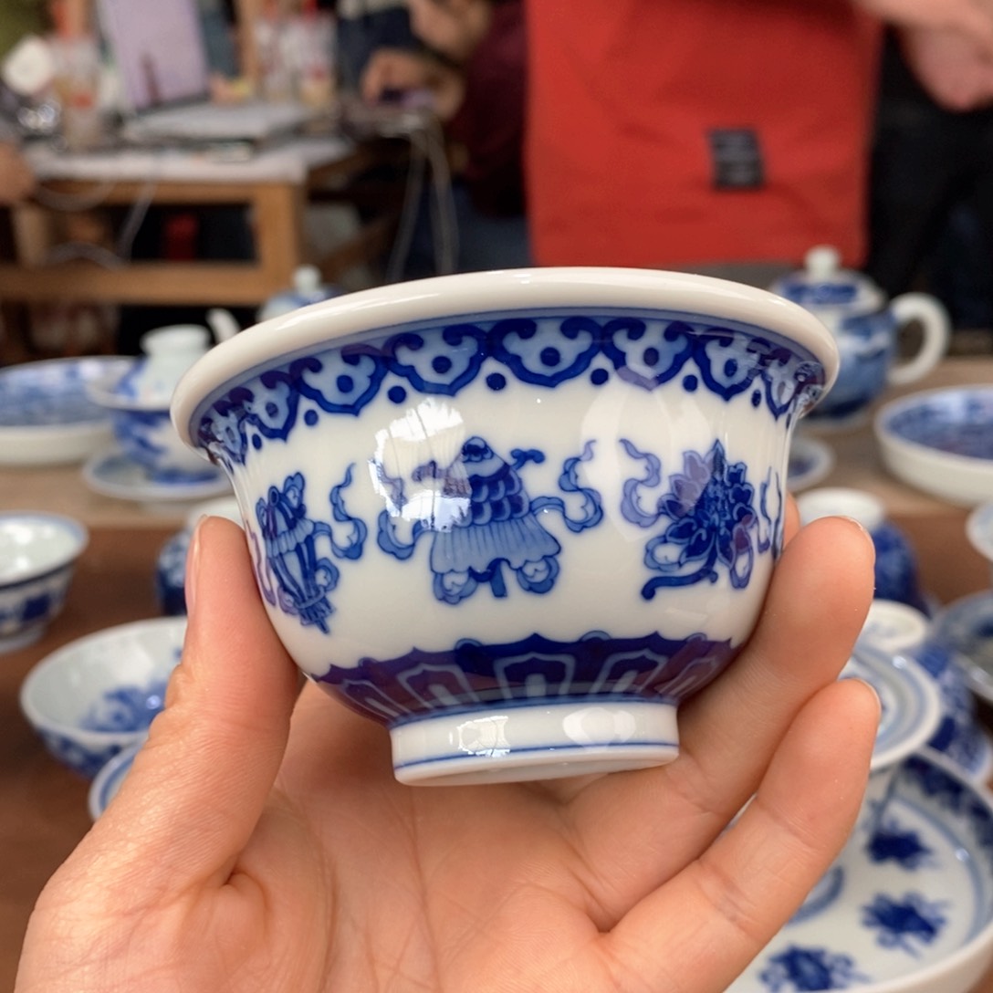 杯景德镇陶瓷手工手绘