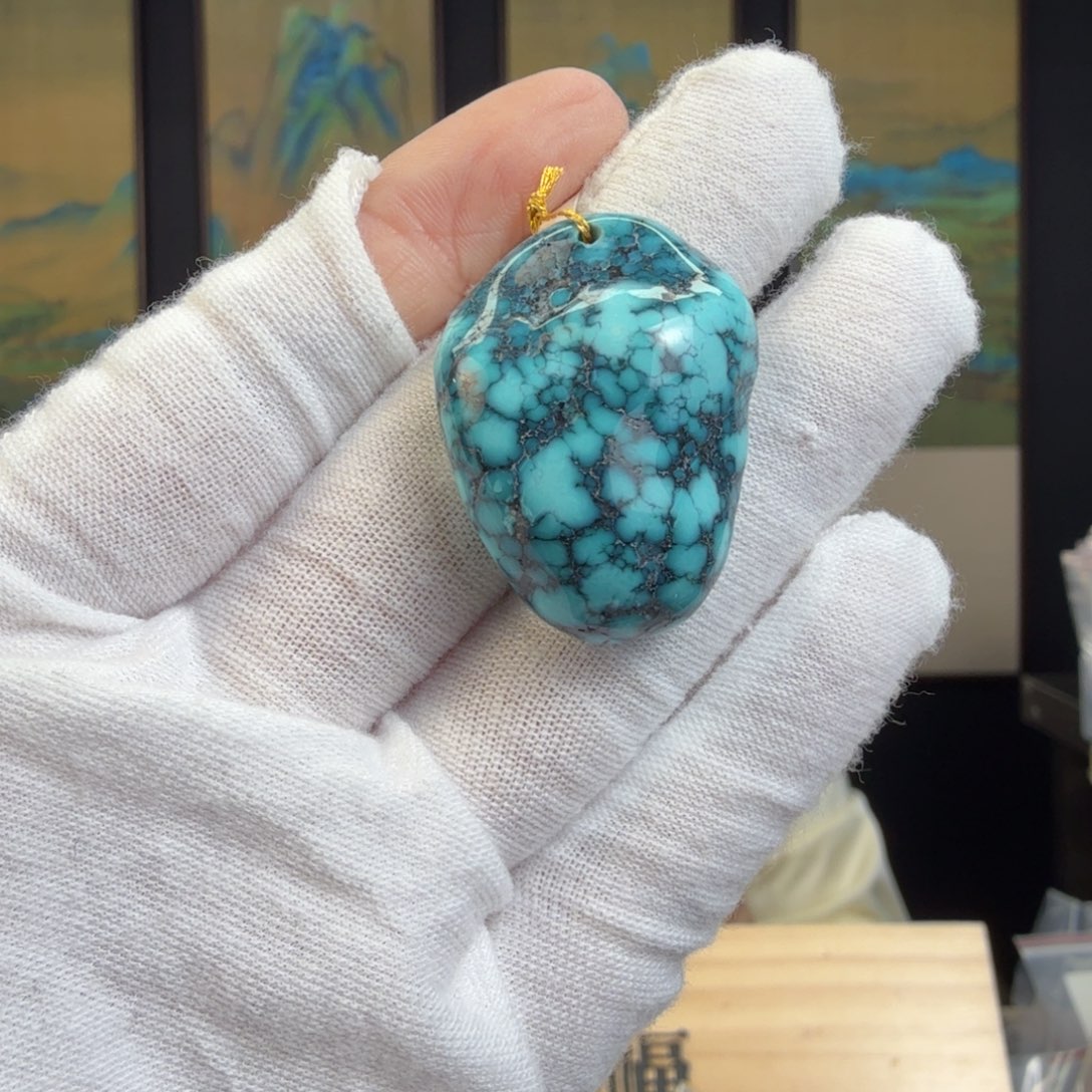 绿松石未镶嵌珠宝奇石