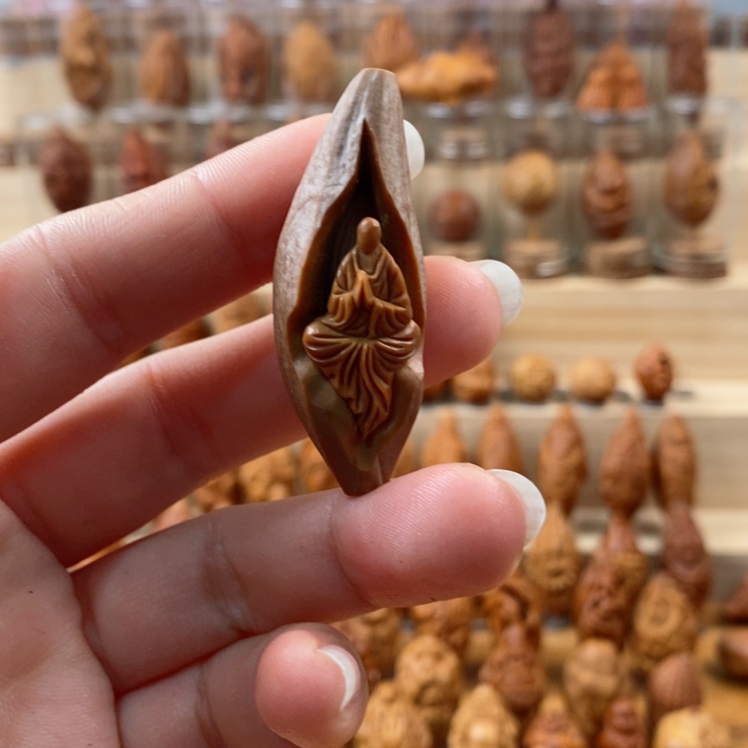 橄榄核手串/手链尘**心无相