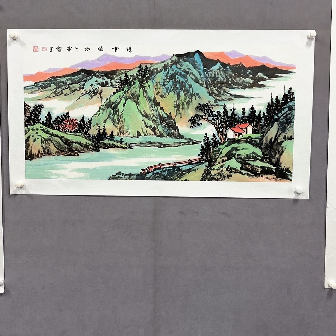 国画国画纯手绘作品请放心去藏