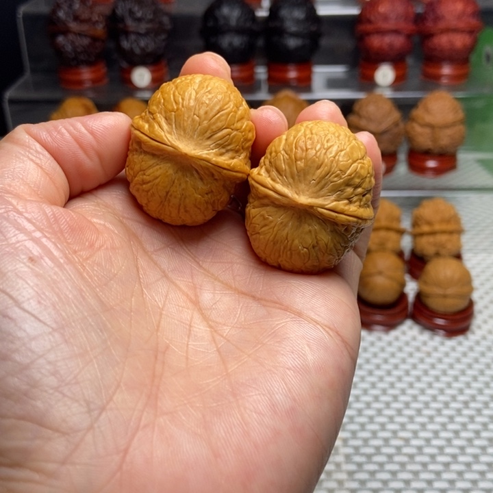 把件文玩核桃10招财进宝