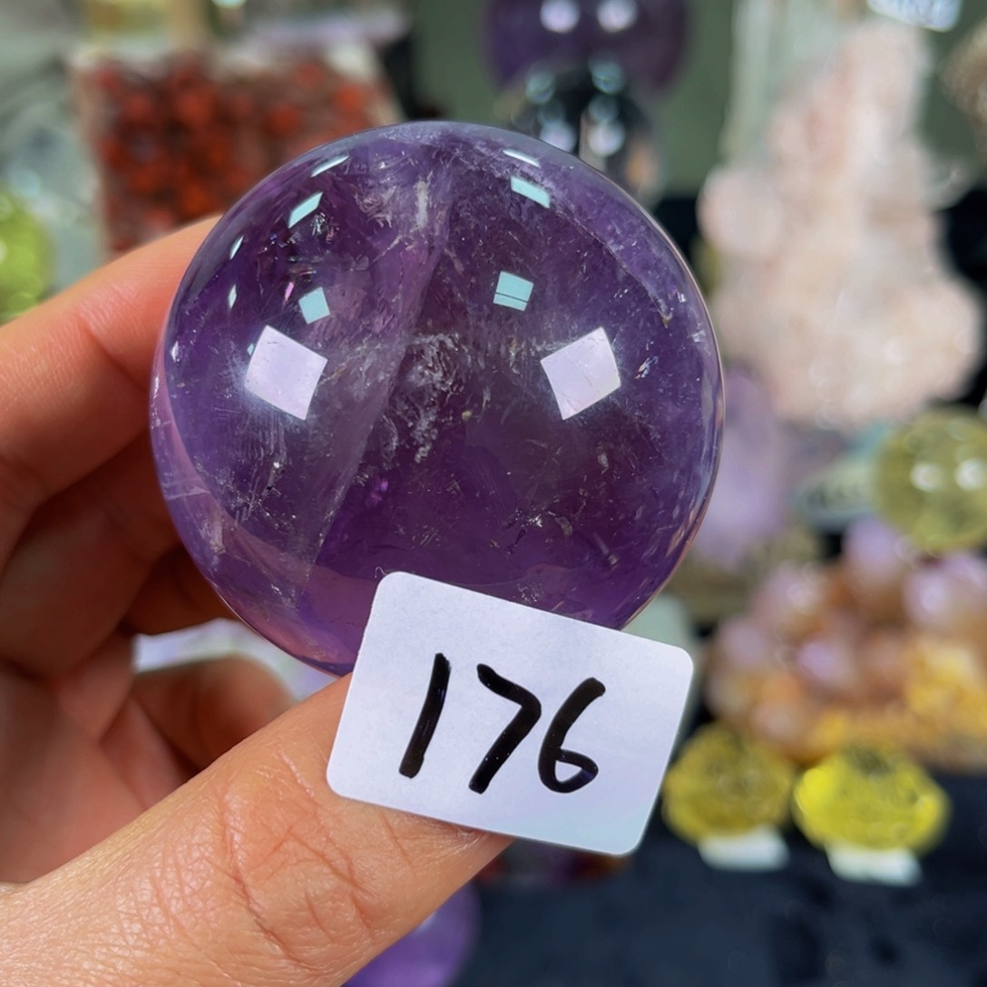 水晶天然水晶家居摆件未镶嵌紫****）