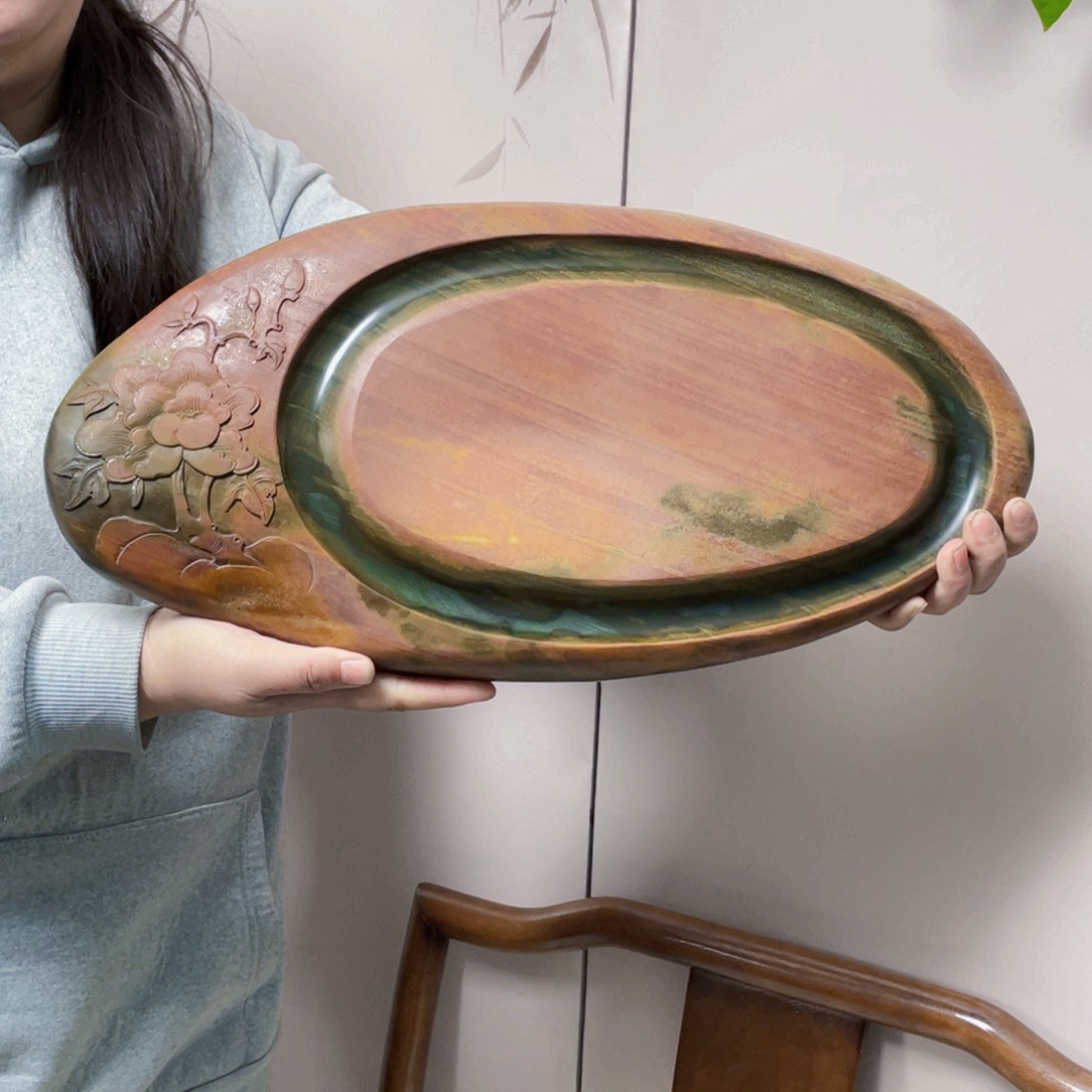 金皮牡丹干泡歙砚