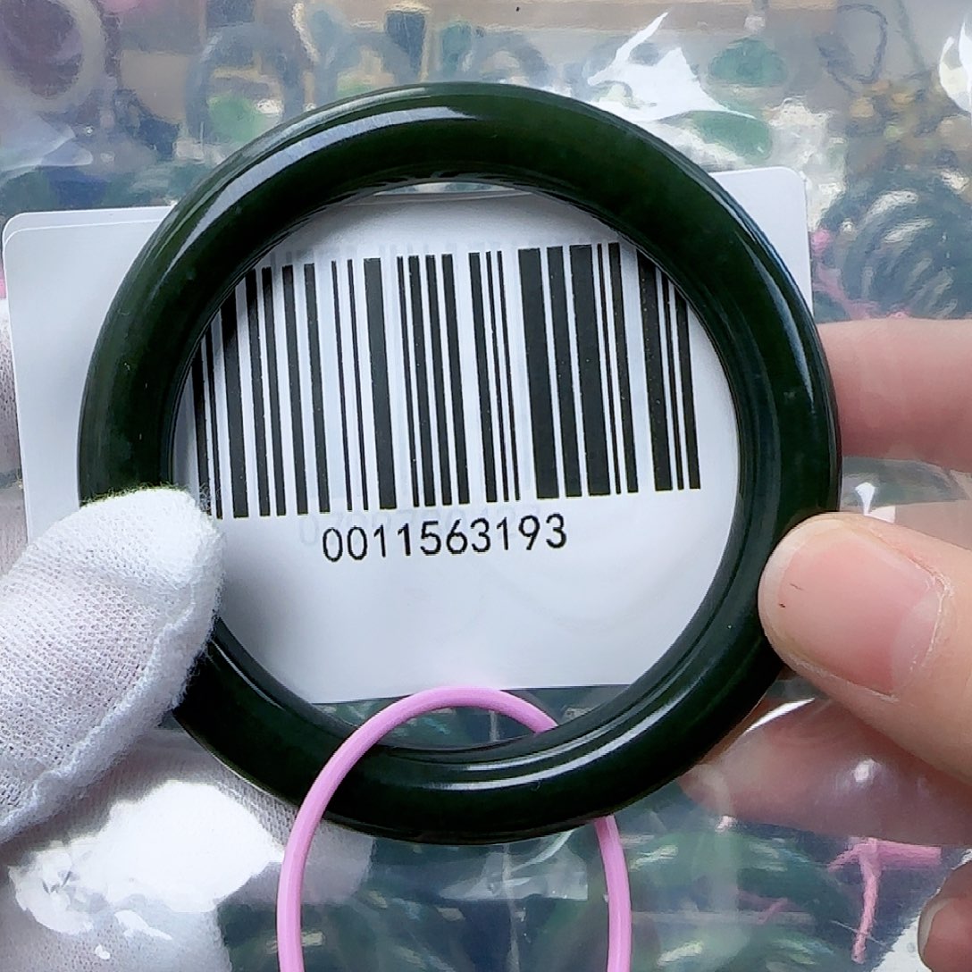 和田玉手镯未镶嵌55