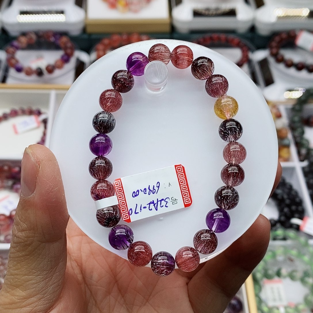 水晶手链未镶嵌水晶