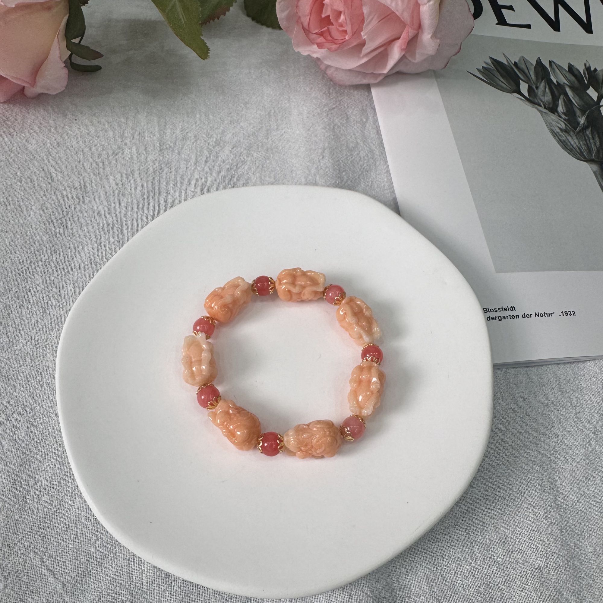 高定珠宝三姑娘貔貅手链HF1028S068