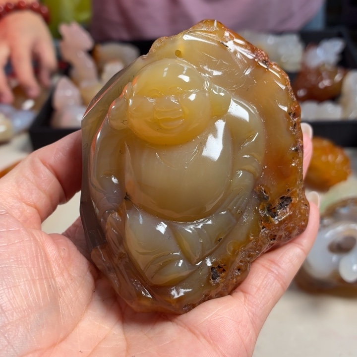 玛瑙/玉髓未镶嵌吊坠(不含链)