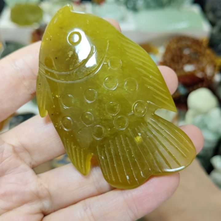 岫玉未镶嵌手把件
