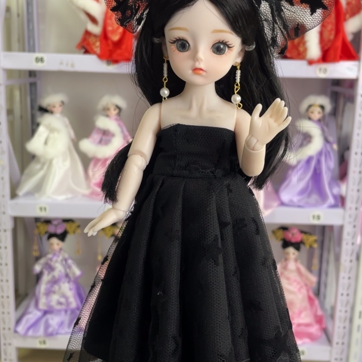 布艺漫美手工娃娃摆件礼品摆件娃娃好看