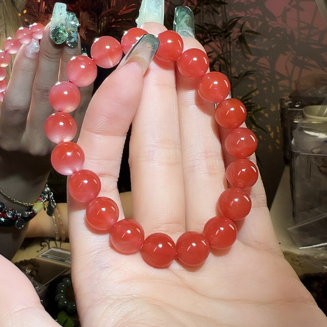 南红玛瑙手串未镶嵌啊啊啊啊啊