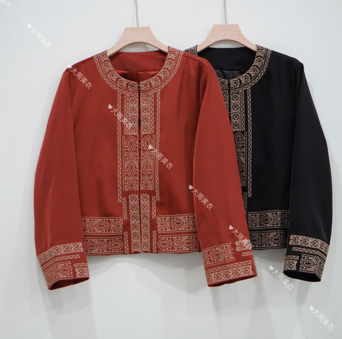 【锦绣禅心】新中式气质复古时尚美衣绣花中国风外套