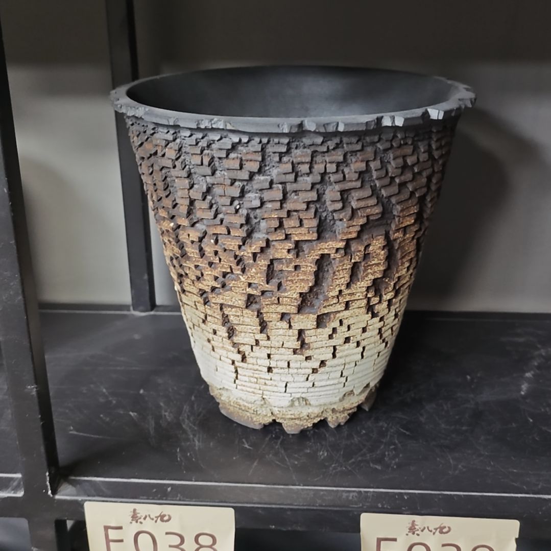 陶瓷素八九陶瓷内口18高19.5