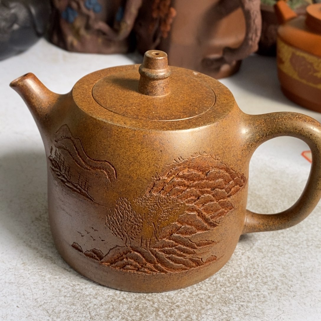 紫砂茶壶原矿手工101