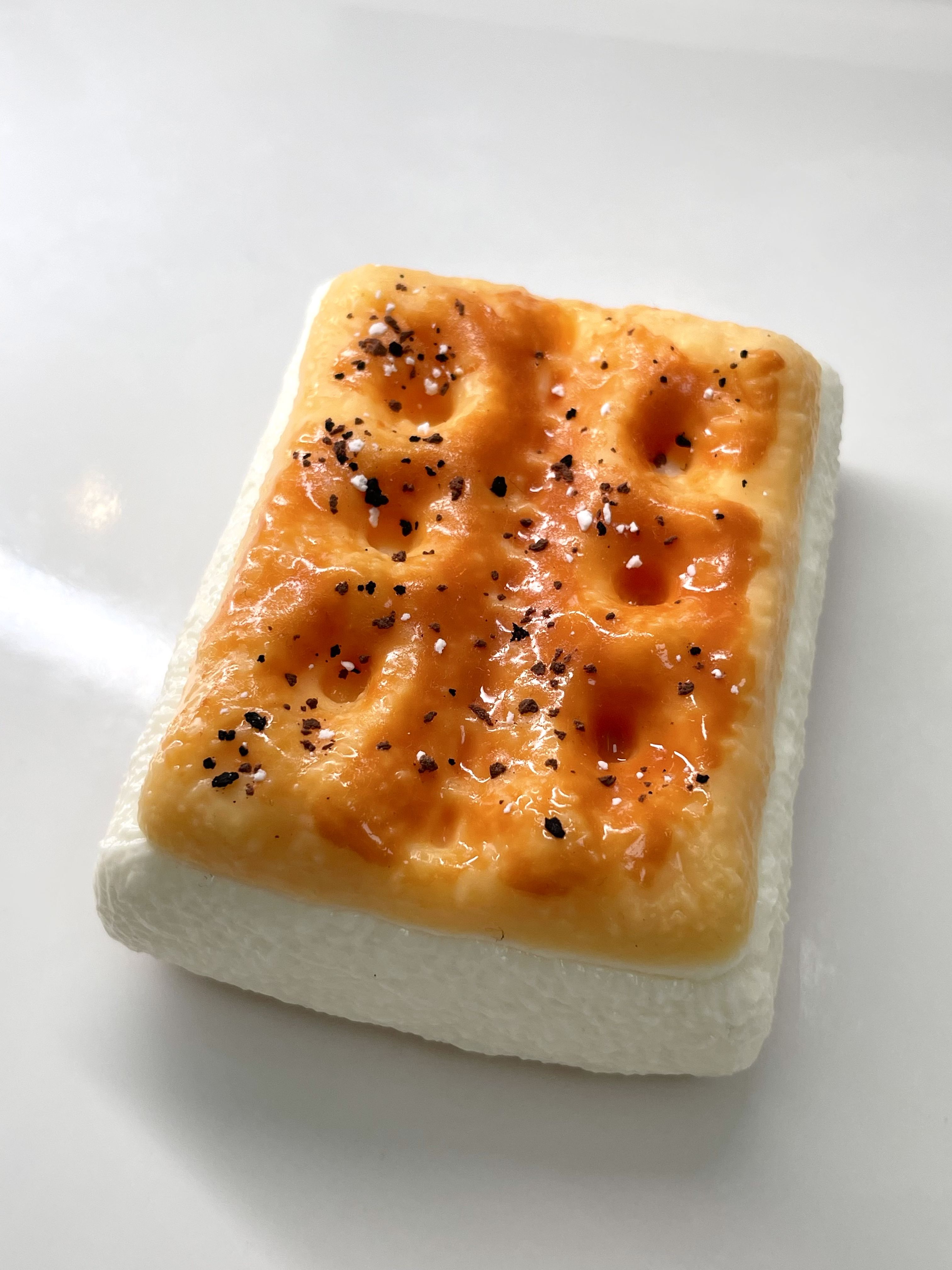 食品级硅胶纯手工制作捏捏-捏捏三层夹心苏打饼干（默认微瑕）