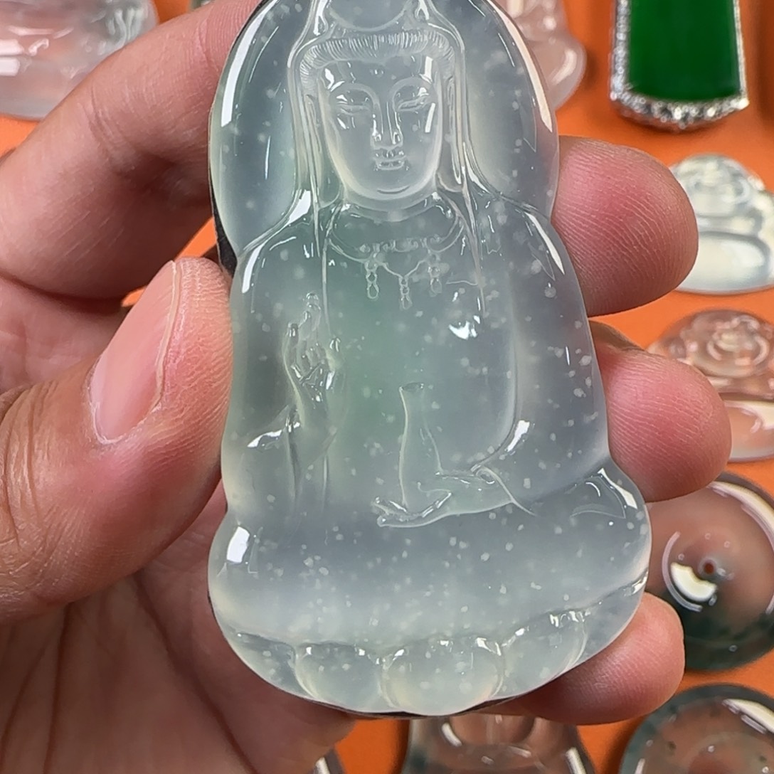 定制翡翠未镶嵌天然