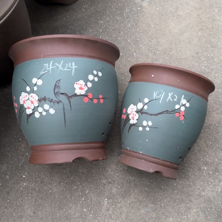 紫砂花盆特价清仓