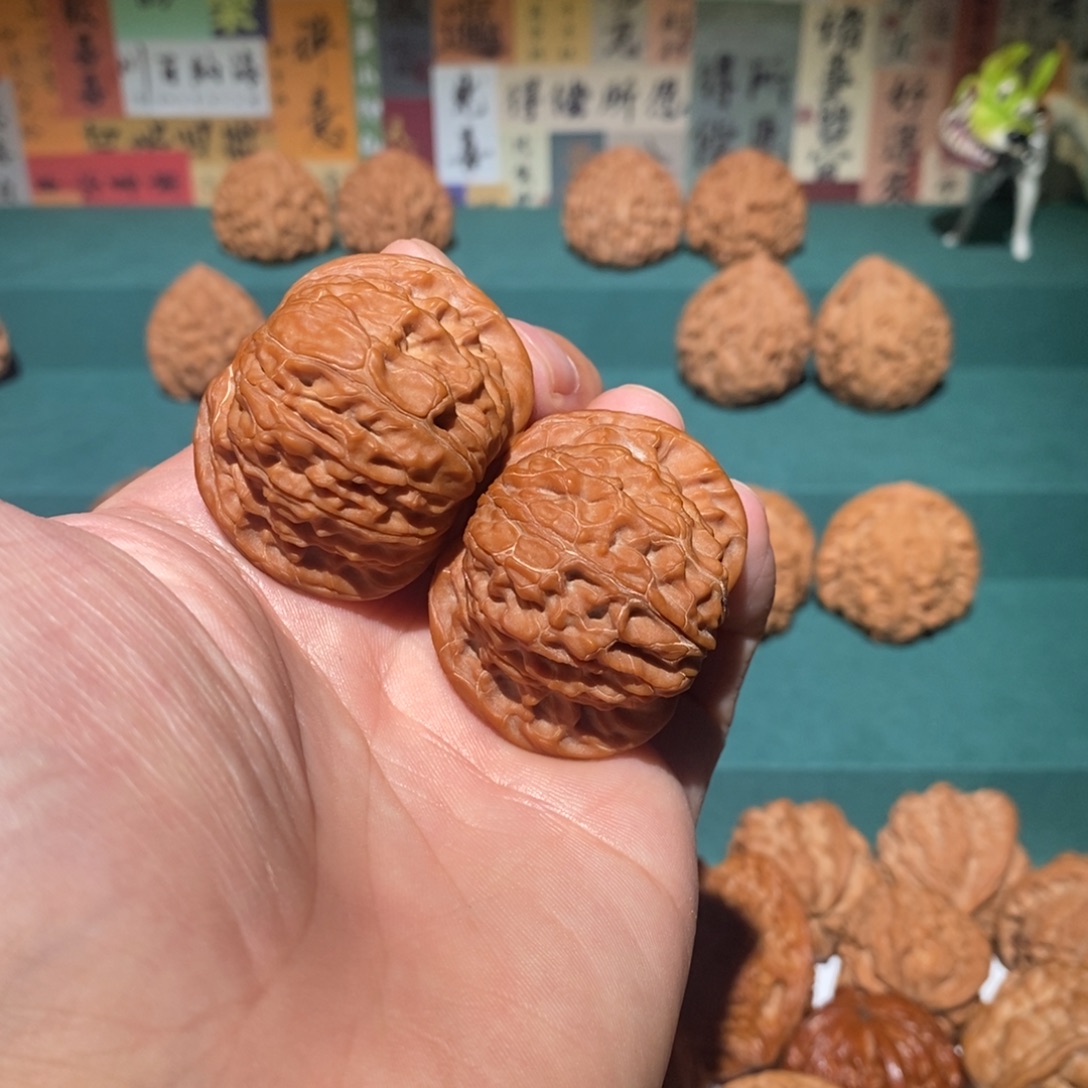 y***把件文玩核桃磨盘正