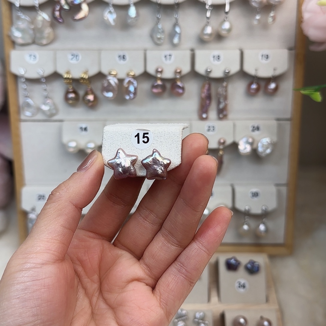 非金属925银耳饰6668888