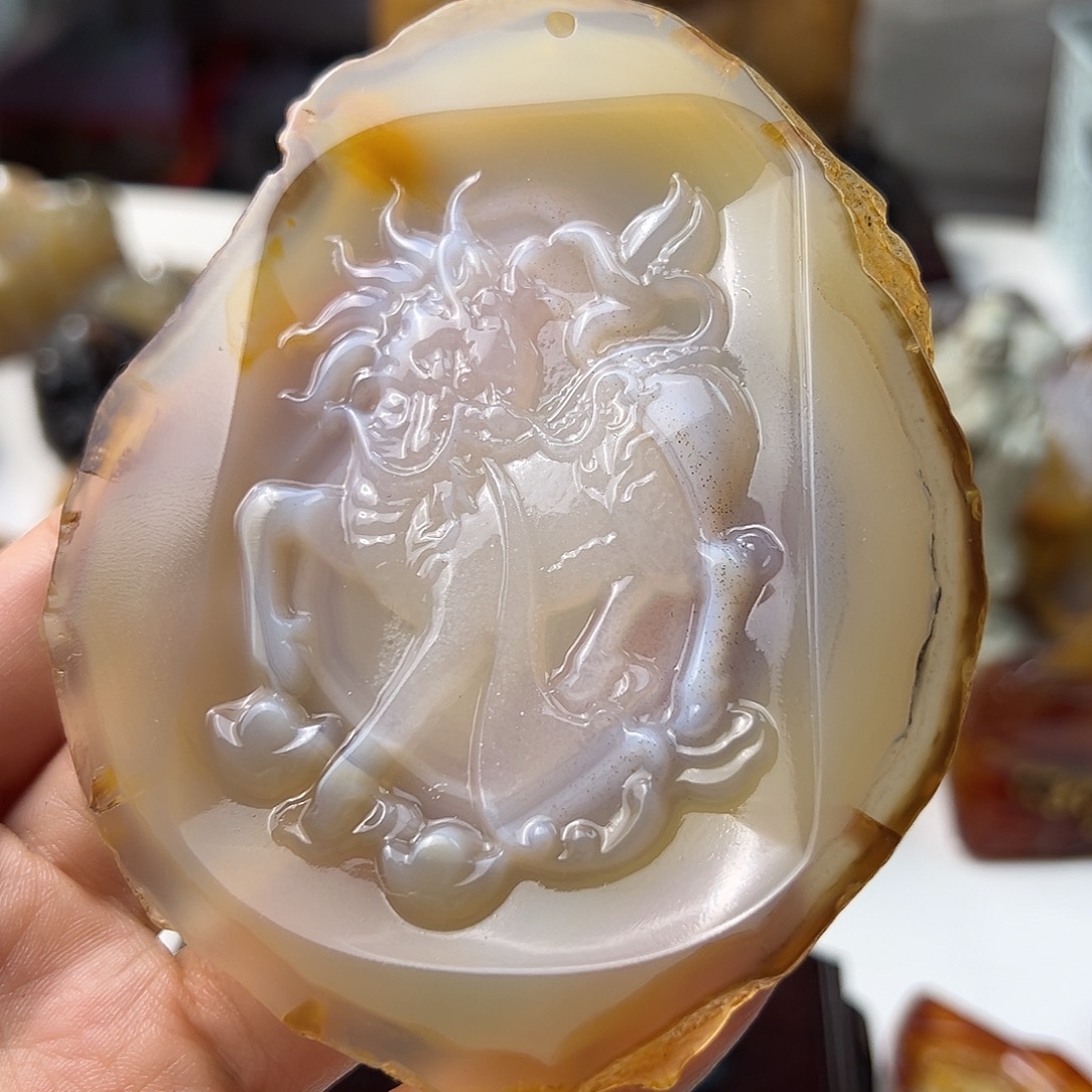 未镶嵌颈饰玛瑙/玉髓