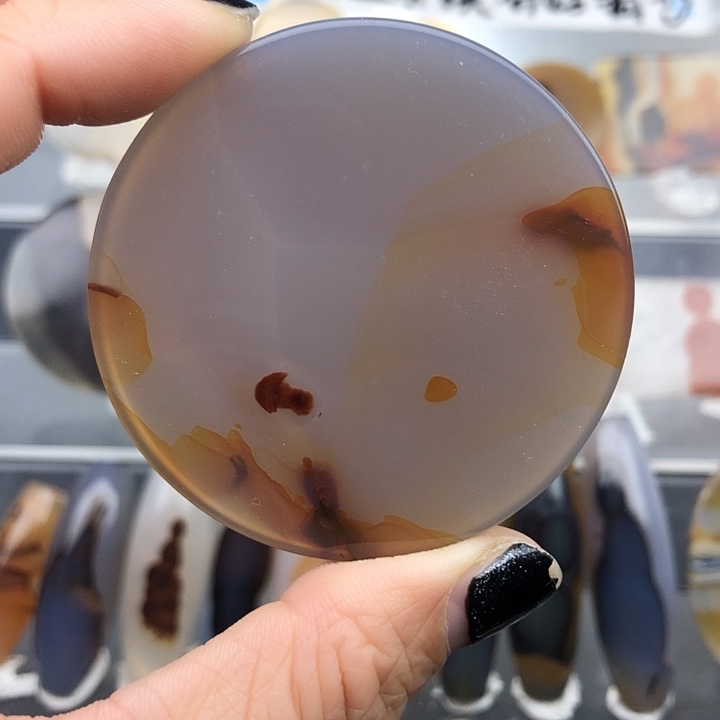 查罗石未镶嵌珠宝半成品124