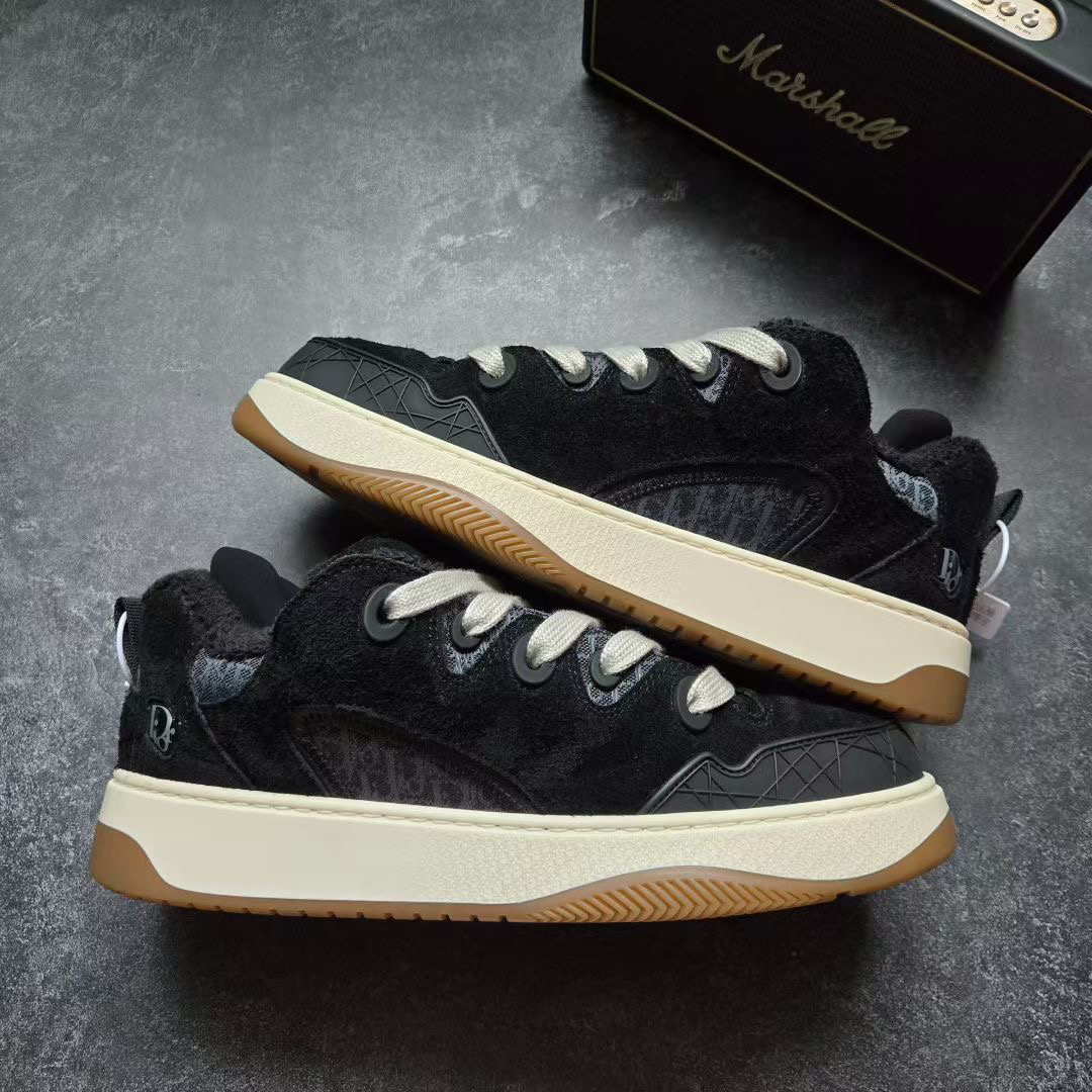 99新 DIOR/迪奥 B9S 黑面包鞋 44码 