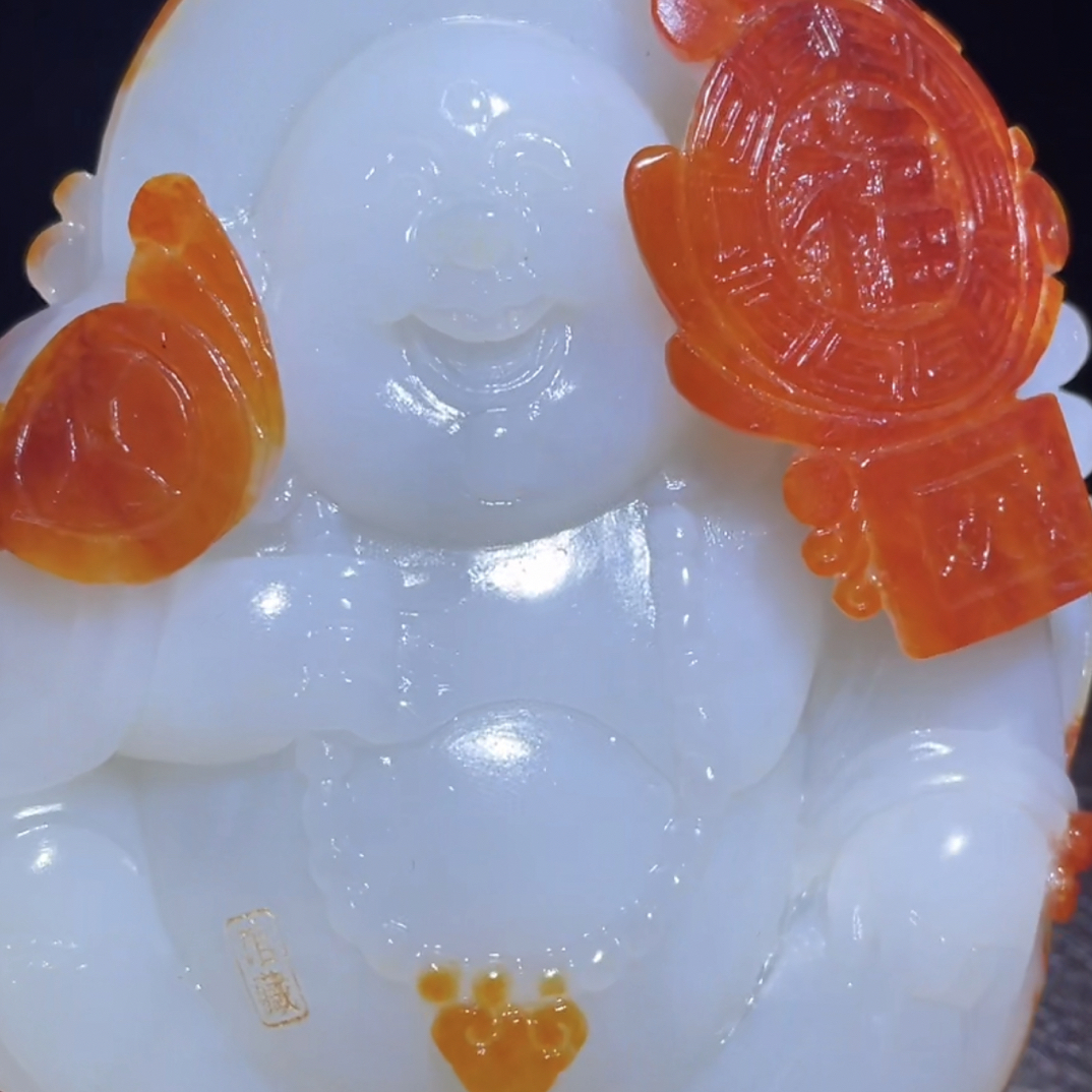 手把件货玉石把玩件文玩摆件D