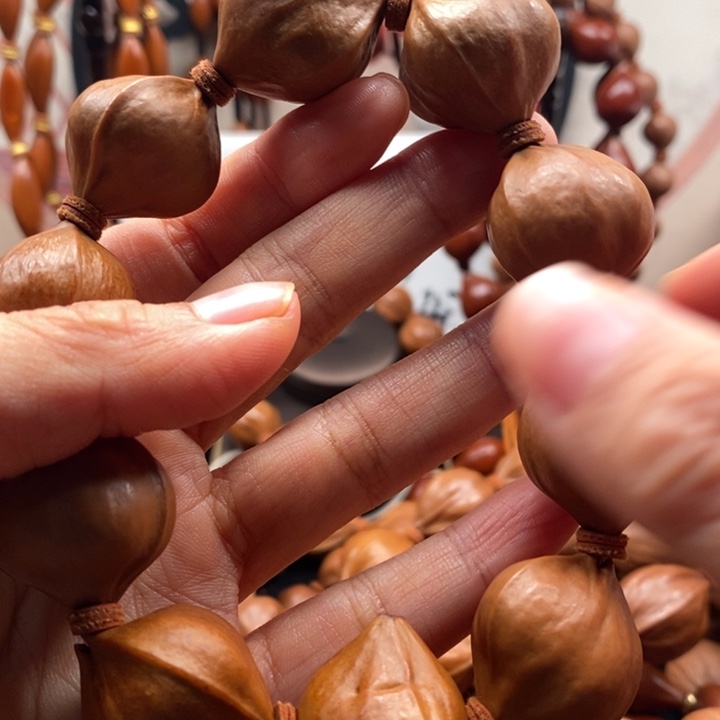 橄榄核手串/手链梅林铁/2.2鲨鱼蒜头9➕三通