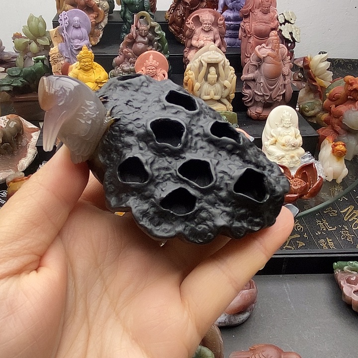 石英质玉未镶嵌吊坠(不含链)