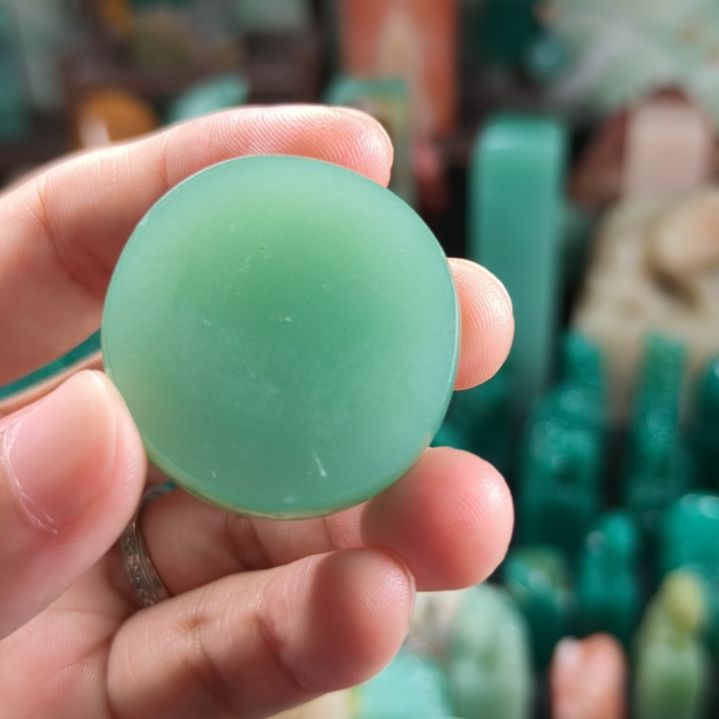 寿山石印石云南蓝挂坠1