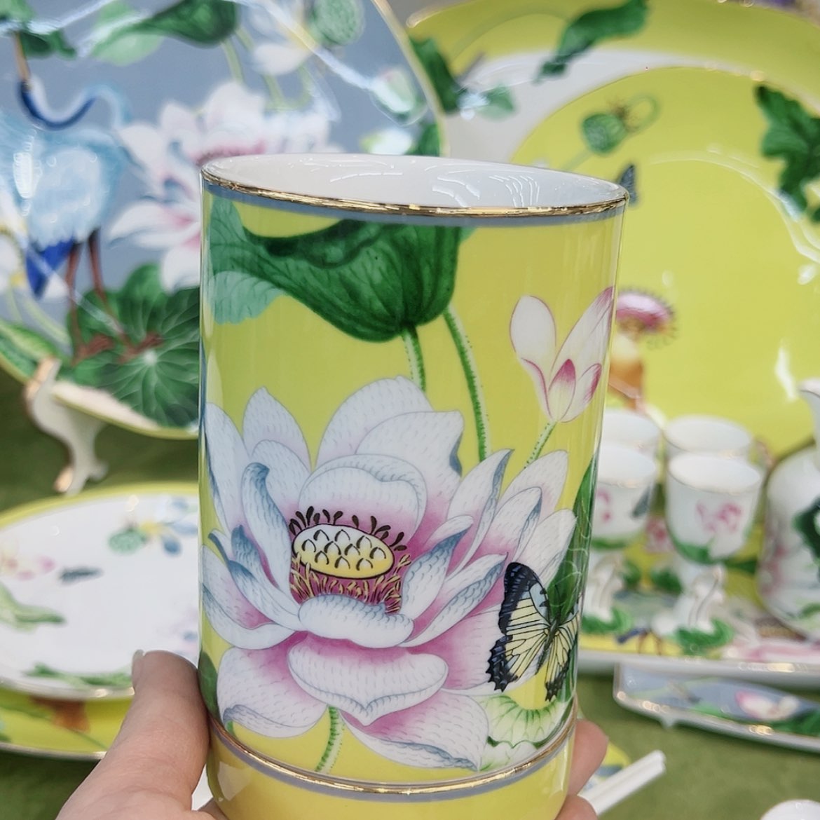 【闪购商品】骨瓷筷子筒