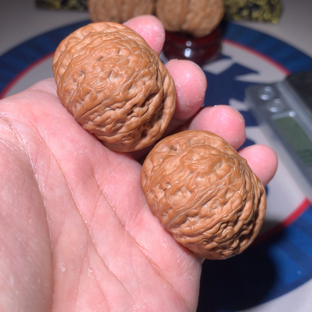 文玩核桃吊坠铁锤41矮