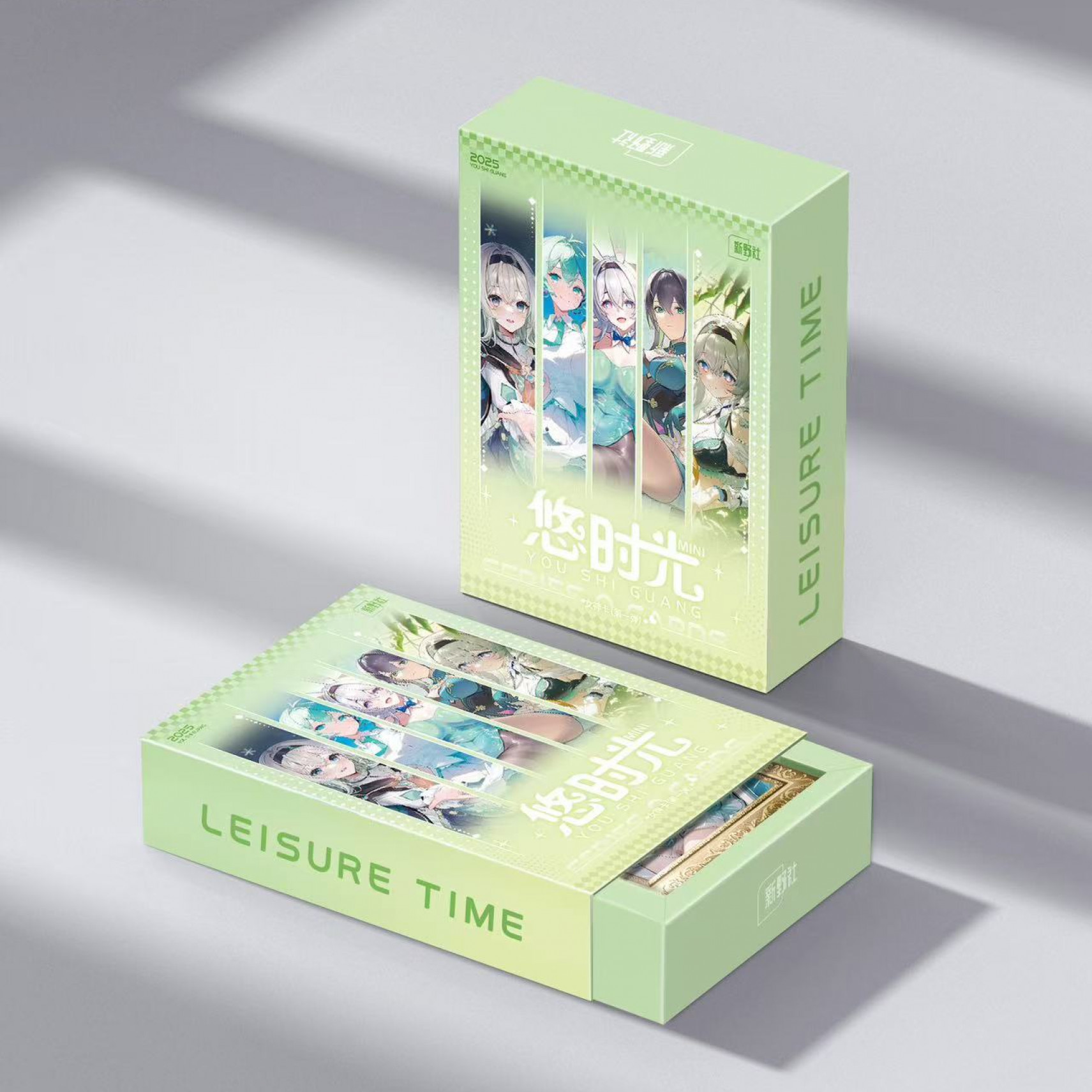 【拆盒】悠时光-金属小卡来袭-二次元动漫收藏卡牌（默认代拆）