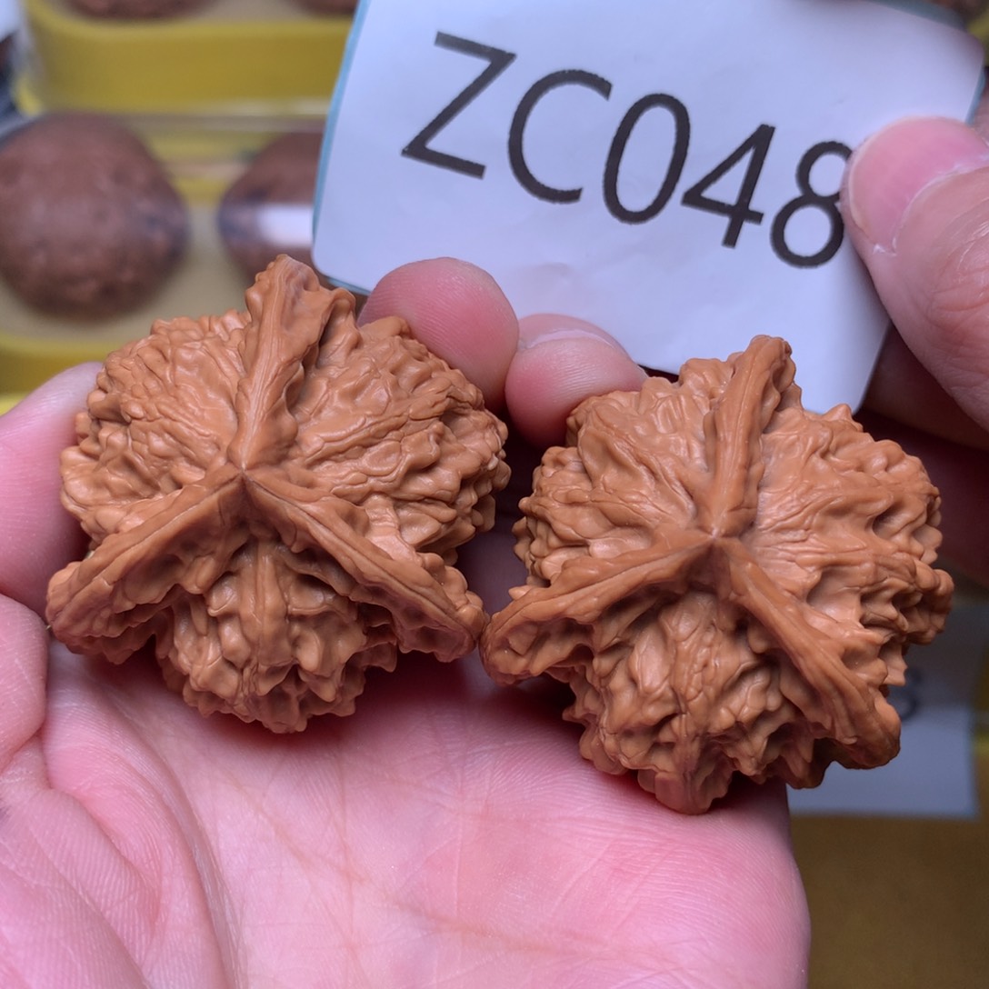 文玩核桃把件毕业肉球盘山正奔42