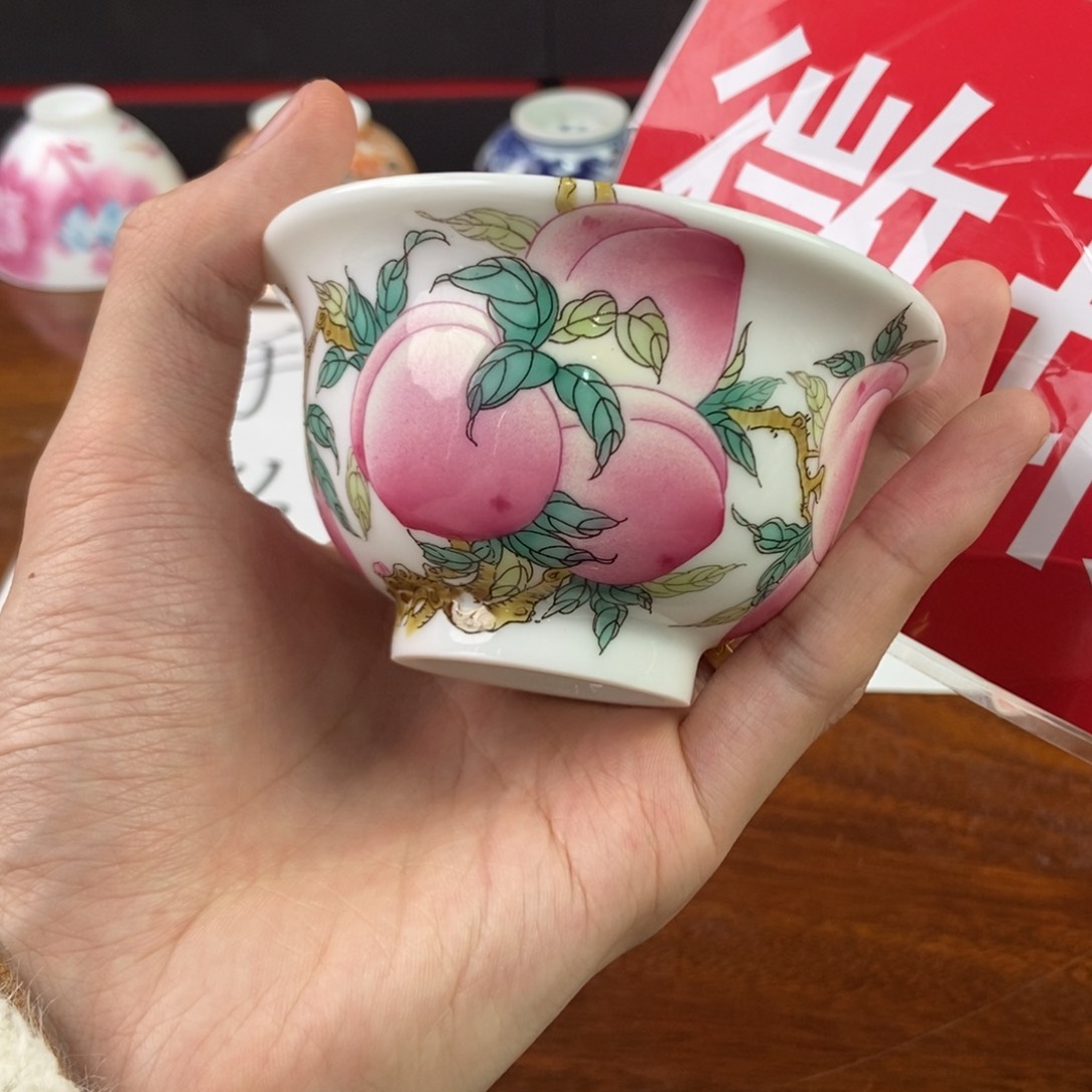 杯景德镇手绘陶瓷艺术