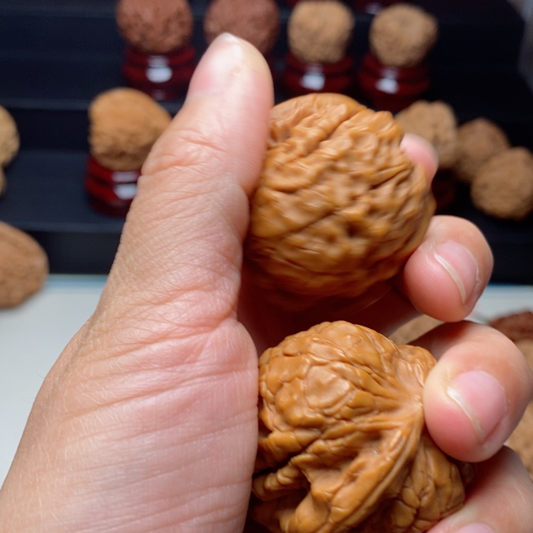 文玩核桃吊坠和*甲骨文