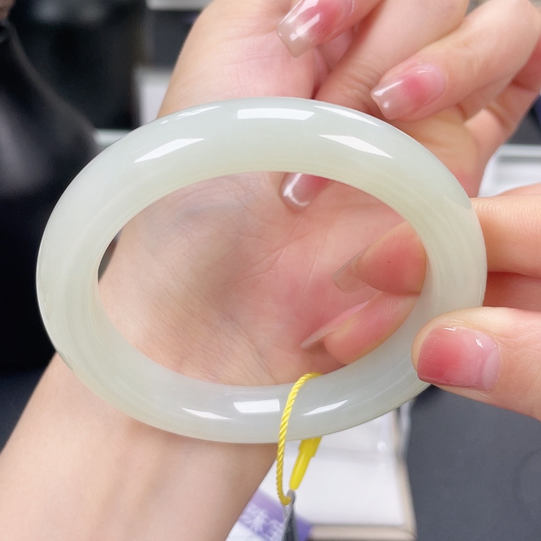 和田玉手镯5960未镶嵌